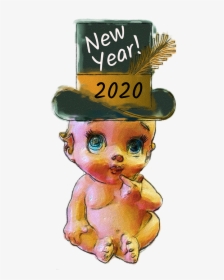 New Year Baby 2020 Png, Transparent Png, Transparent PNG
