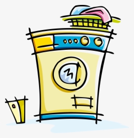 Image Royalty Free Laundry Clip - Washing Machine, HD Png Download, Transparent PNG