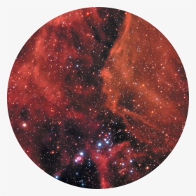 🌹  #red #stars #galaxy #space #aesthetic #circle #background - Red Stars Galaxy Png, Transparent Png, Transparent PNG