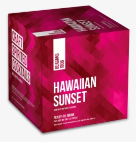 4pk Hawaiiansunset Beagans1806 - Box, HD Png Download, Transparent PNG
