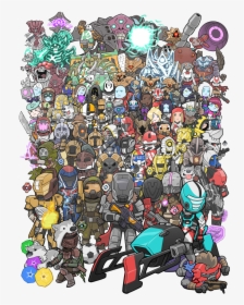 Destiny Video Game Png - Bungie 25th Anniversary Poster, Transparent Png, Transparent PNG