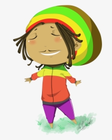 Bob Marley By Mryamasaki - Bob Marley Chibi, HD Png Download, Transparent PNG