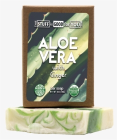 Aloe Vera Bar Soap - Mint, HD Png Download, Transparent PNG