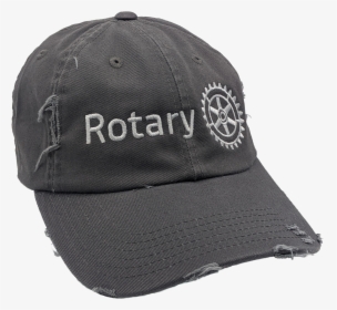 Distressed Rotary Cap - Baseball Cap, HD Png Download, Transparent PNG