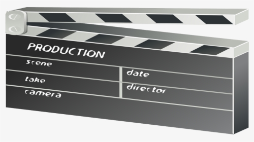 Movie Clapper Board 3d, HD Png Download, Transparent PNG