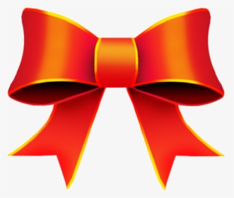 Red Bow Png Image - Clipart Christmas Ribbon, Transparent Png, Transparent PNG