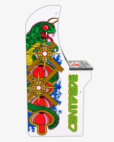 Centipede Arcade Cabinet   Class Lazyload Lazyload - Centipede Side Art, HD Png Download, Transparent PNG