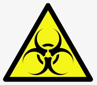 Yellow Biohazard Sign - Biohazard Symbol, HD Png Download, Transparent PNG