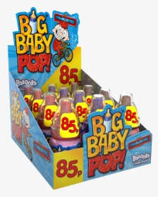 631 Big Baby Pop 12 X 85p - Bazooka Big Baby Pop, HD Png Download, Transparent PNG