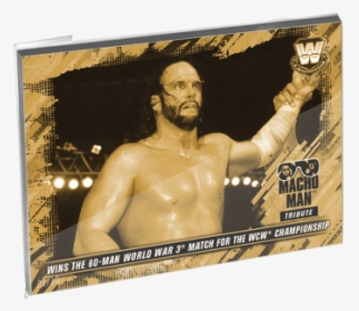 2018 Topps Wwe Heritage Oversized Complete Randy Savage - Barechested, HD Png Download, Transparent PNG