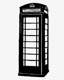 Transparent Phone Booth Png - Great Britain Telephone Box, Png Download, Transparent PNG
