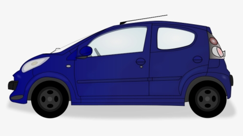 Little Blue Car Svg Clip Arts - Blue Car Clipart Png, Transparent Png, Transparent PNG
