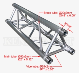 Aluminum Semi Circle Roof Truss Stage Truss - Bicycle Frame, HD Png Download, Transparent PNG