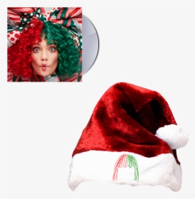 Everyday Is Christmas Cd And Santa Hat - Сия Everyday Is Christmas, HD Png Download, Transparent PNG