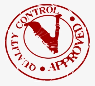 Red Approved Stamp Png No Background - Quality Control Icon, Transparent Png, Transparent PNG