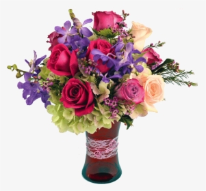 Transparent Bunch Of Flowers Png - Bouquet Of Flowers Transparent, Png Download, Transparent PNG