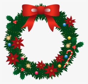 Printable Christmas Wreath, HD Png Download, Transparent PNG