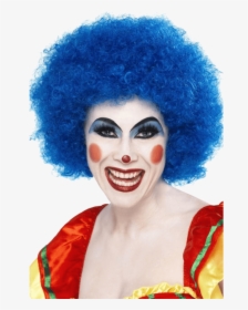 Crazy Clown Wig Blue 120g Smiffys , Png Download - Blue Clown Wig, Transparent Png, Transparent PNG