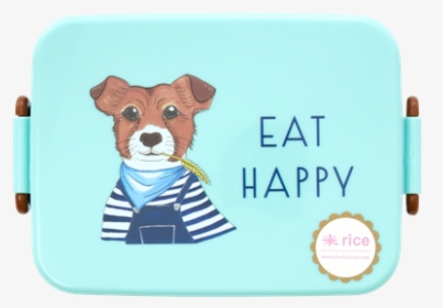 Large Lunch Box Dog Print - Rice Brotdose, HD Png Download, Transparent PNG