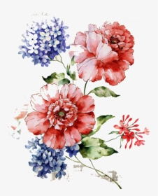 Flower Floral Design Wallpaper - Vintage Floral Pattern Png, Transparent Png, Transparent PNG