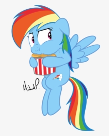 Success Drawing Chicken Little Graphic Royalty Free - Rainbow Dash Eating Meat, HD Png Download, Transparent PNG