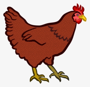 Poultry,art,livestock - Hen Clipart, HD Png Download, Transparent PNG