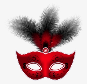 Carnival Mask Png Images Free Download - Masquerade Mask Clipart Red, Transparent Png, Transparent PNG