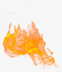 Fire Flame Burning Png Image - Transparent Background Fire Effect, Png Download, Transparent PNG