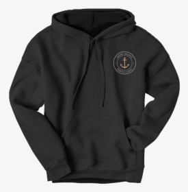 Shore Society Anchor Logo Hoodie Gray, HD Png Download, Transparent PNG