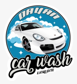 Car Wash Logo Design Car, HD Png Download, Transparent PNG