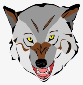 Free To Use Public Domain Wolf Clip Art - Cute Wolf Head Clipart, HD Png Download, Transparent PNG