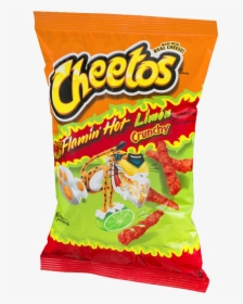Flaminhotlimon - Cheetos Crunchy Flamin Hot Limon Cheese Flavored Snacks, HD Png Download, Transparent PNG