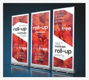 Roll Up Mockup Free, HD Png Download, Transparent PNG