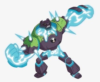 Project Whole Wiki - Shock Rock Ben 10 Reboot, HD Png Download, Transparent PNG