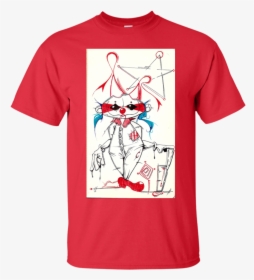 Ballpoint Pen Scary Evil Clown - T-shirt, HD Png Download, Transparent PNG