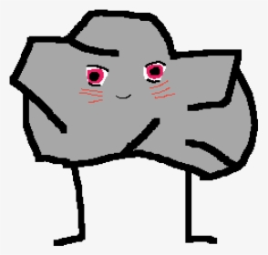 Cute Rock Png, Transparent Png, Transparent PNG