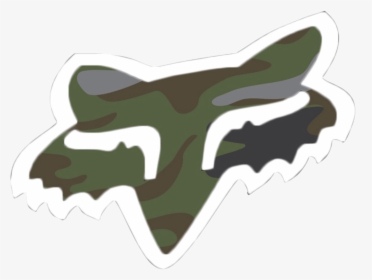 Camouflage Clipart Fox - Blue Fox Racing Logo, HD Png Download, Transparent PNG