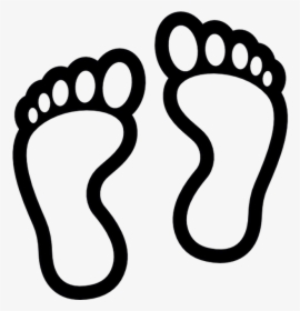 Footprint Coloring Page, HD Png Download, Transparent PNG