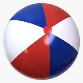 Red And Blue Beach Balls , Png Download - Red White Blue Beach Ball, Transparent Png, Transparent PNG