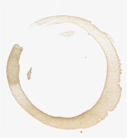 Coffee Ring Png Download - Circle, Transparent Png, Transparent PNG