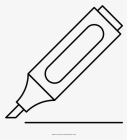 Highlighter Coloring Page - Highlighter Coloring Pages, HD Png Download, Transparent PNG
