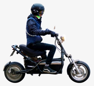 I Electric Scooter - People Scooter Png, Transparent Png, Transparent PNG