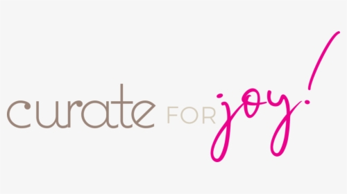 Curateforjoy Final Horizontal Notag - Calligraphy, HD Png Download, Transparent PNG