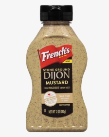 French S Stone Ground Dijon Mustard - Stone Ground Dijon Mustard, HD Png Download, Transparent PNG
