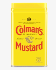 Colman S Dry Mustard 2oz - Colmans Mustard, HD Png Download, Transparent PNG