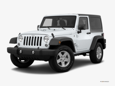 Jeep Clipart Black And White - 2016 Jeep Wrangler Rubicon White, HD Png Download, Transparent PNG