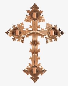 Transparent Crucifix Clipart Images - Silver Baptism Cross Png, Png Download, Transparent PNG