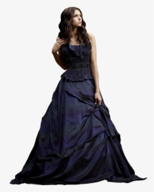 Dress Png - Katherine Pierce Blue Dress, Transparent Png, Transparent PNG