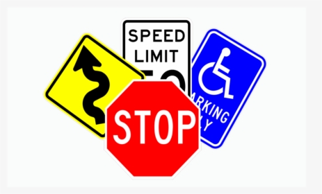 Traffic Signs - Stop Right Turn Only, HD Png Download, Transparent PNG