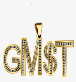 #jewlery #gmst #gold #diamomd #ice #drip #chain #money - Emblem, HD Png Download, Transparent PNG